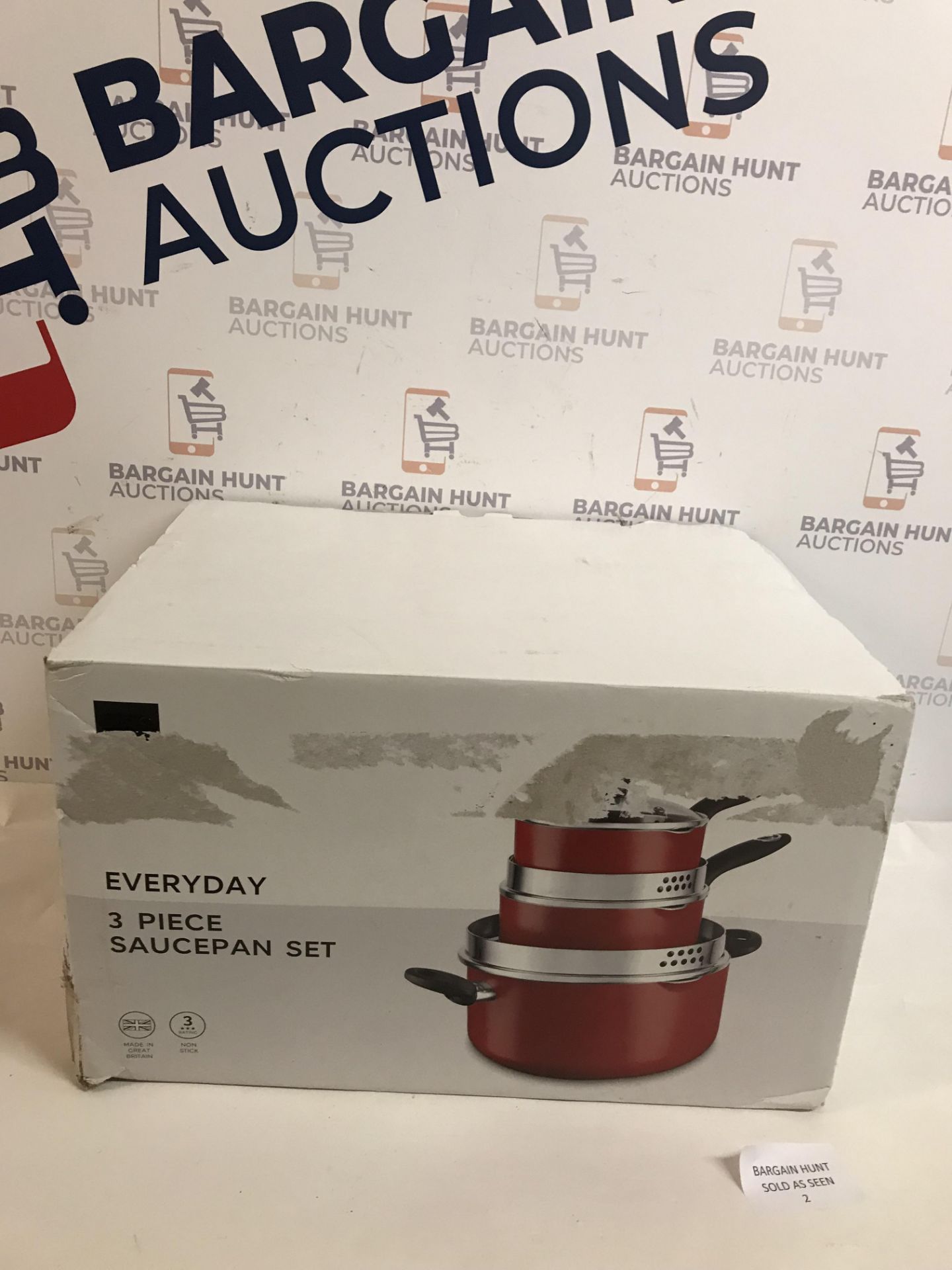 Everyday 3-Piece Saucepan Set RRP £70