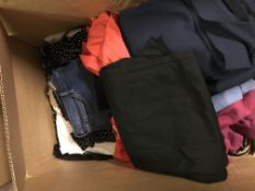 Box of 50 Pieces Mixed Women's Clothing