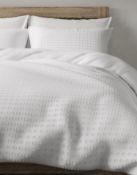 Pure Cotton Dobby Spot Bedding Set, Single
