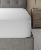 Soft and Silky Egyptian Cotton 400 Threa Count Sateen Extra Deep Fitted Sheet, King Size RRP £49.50