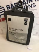 Goose Feather & Down Natural 10.5 Tog Duvet, Double RRP £85