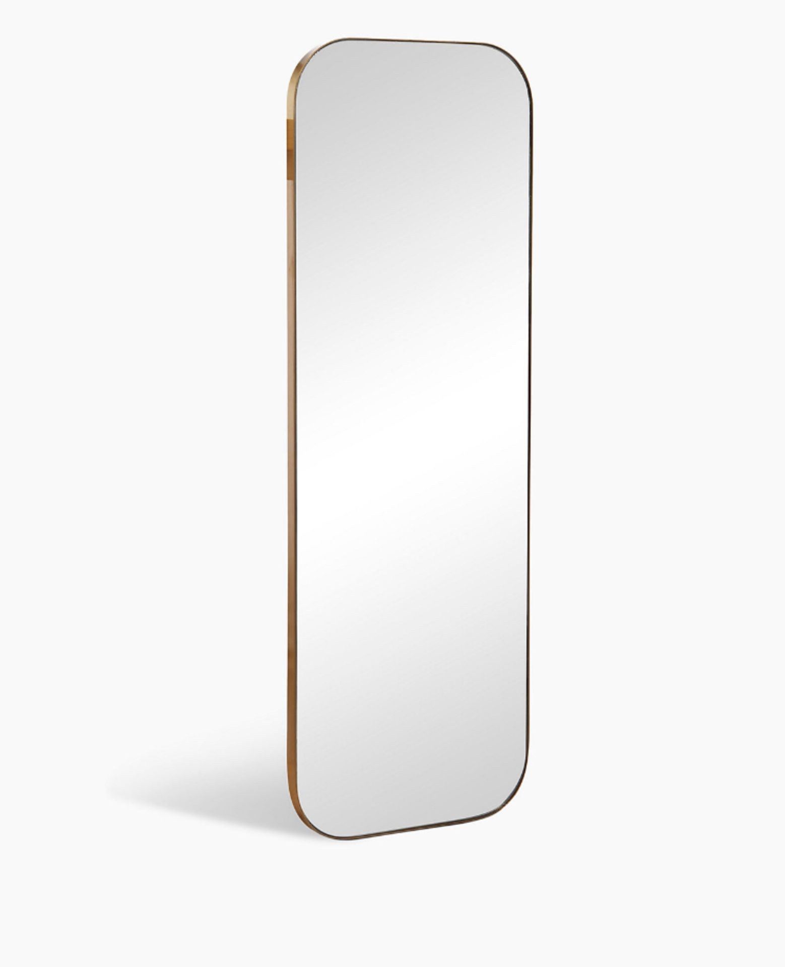 Milan Gold Oblong Mirror RRP £89