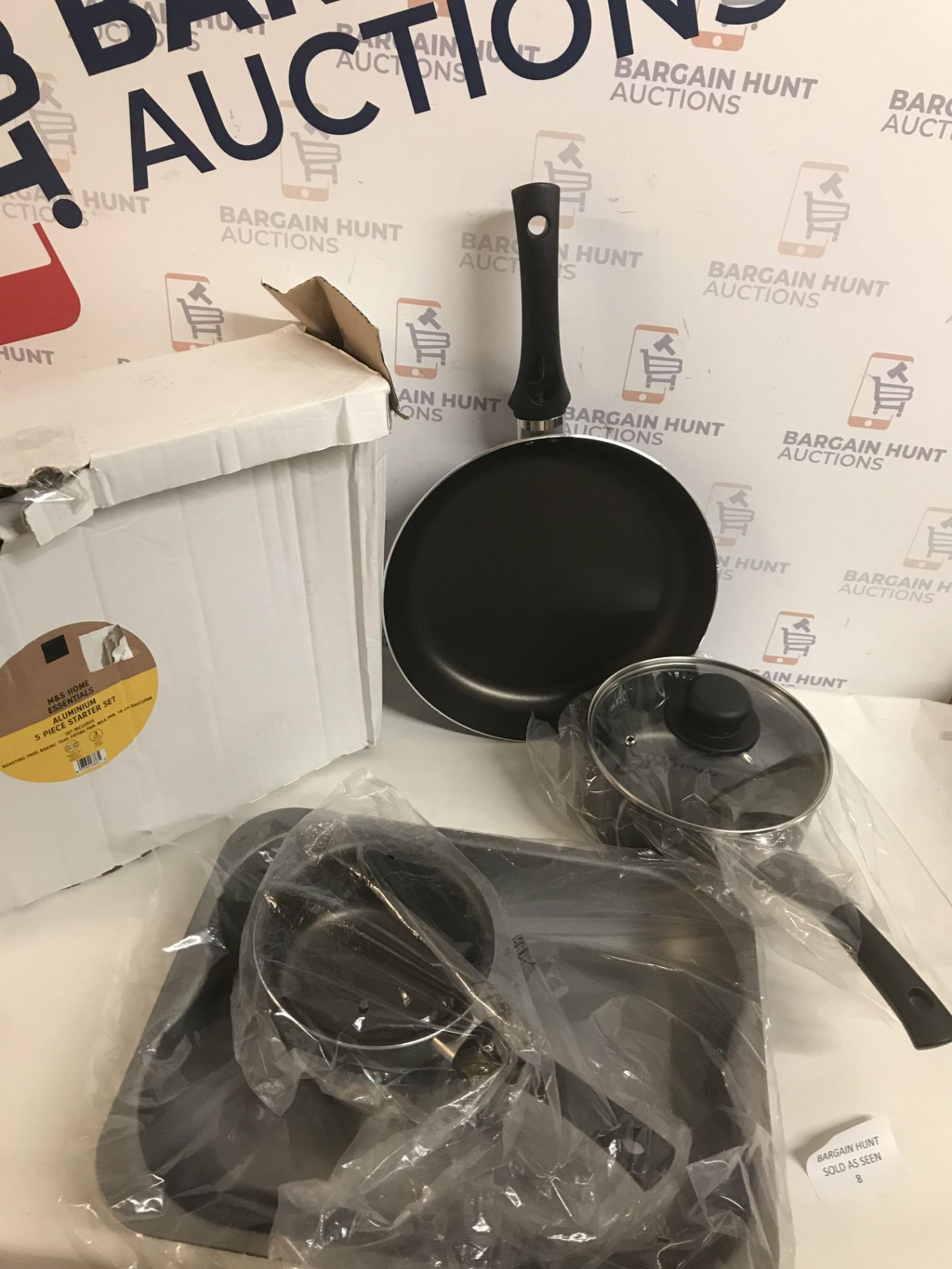 Aluminium 4 Piece Starter Pan Set