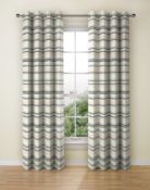 Triangle Chenille Eyelet Curtains RRP £149