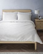 Easycare Cotton Blend Susie Jacquard Bedding Set, Double