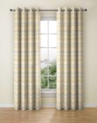Triangle Chenille Eyelet Curtains RRP £89