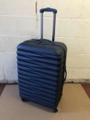 Medium 4 Wheel Ultralight Hard Suitcase with Security Zip RRP £109