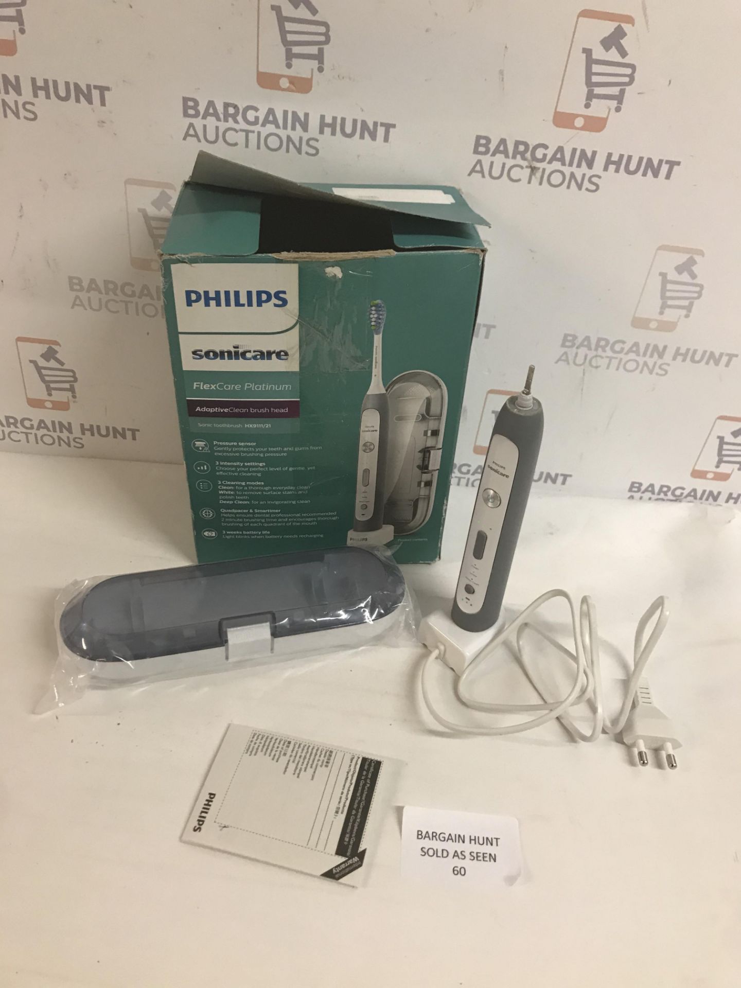 Philips Sonicare HX9111/21 FlexCare Platinum Electric Toothbrush