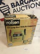 Rolson 12V Jump Start with Air Compressor (no power)