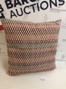 Geo Chenille Cushion