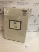 Soft & Silky Fine Egyptian Cotton Sateen 400 Thread Count Deep Fitted Sheet, Super King £49.50
