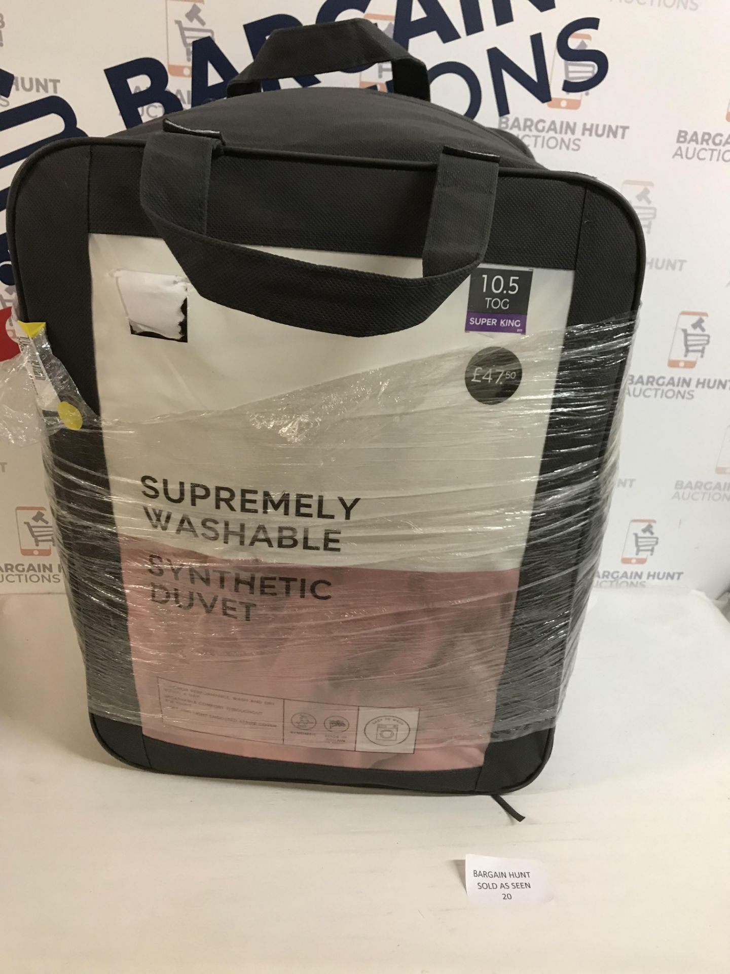 Supremely Washable Synthetic 10.5 Tog Duvet, Super King