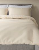 Soft & Silky Fine Egyptian Cotton 400 Thread Count Duvet Cover, King Size RRP £79