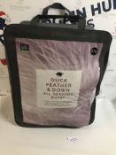 Duck Feather & Down All Seasons 13.5 Tog Duvet, King Size RRP £79