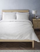 Easycare Cotton Blend Susie Jacquard Bedding Set, Single