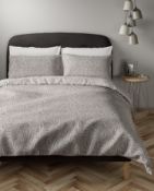 Easycare Cotton Blend Fern Print Bedding Set, King Size