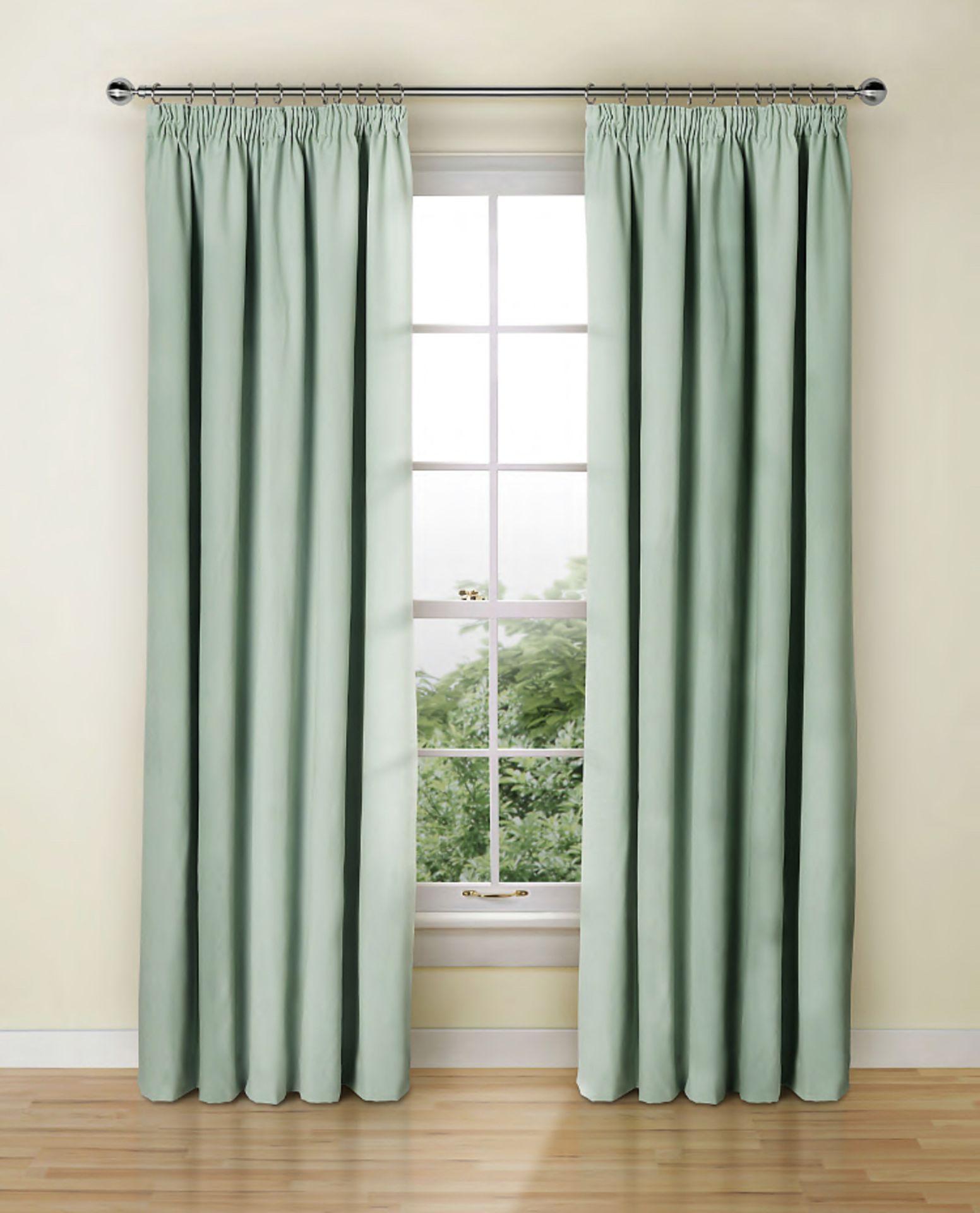 Thermal Blackout Pencil Pleat Curtains