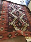 Hand Woven Rug 93% Wool 7% Polyester (310 x 245 cm) RRP £279