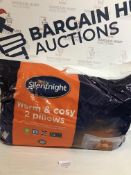 Silentnight Warm & Cosy 2 Pillows
