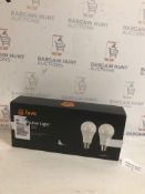 Hive Active Light Starter Kit - 1 Hive Hub and 2 x Hive Light Bulbs RRP £93