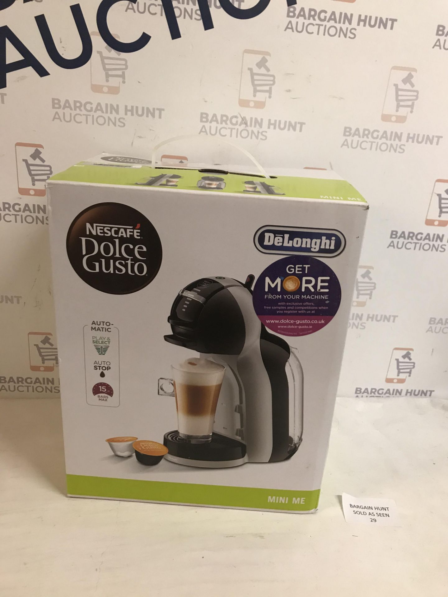 DeLonghi Nescafe Dolce Gusto Mini Me Coffee Machine