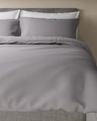Pure Egyptian Cotton 230 Thread Count Duvet Cover, Double RRP £42.50