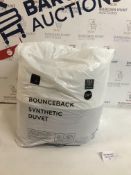 Bounceback Synthetic 10.5 Tog Duvet, King Size