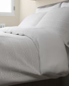 Pure Cotton Textured Bedding Set, King Size RRP £69