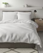 Easycare Cotton Mix Jacquard Bedding Set, Double RRP £49.50