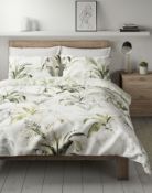 Hanna Pure Cotton Botanical Bedding Set, King Size RRP £69