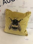 Velvet Bee Cushion