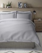 iris Pure Cotton Spotty Dobby Bedding Set, Double RRP £69