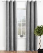 Lined Luxurious Chenille Eyelet Curtains RRP £129