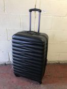 4 Wheel Hard Shell Lightweight Large Suitcase (missing handle, see image) RRP £109
