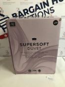 Supersoft 10.5 Tog Duvet, Super King RRP £99
