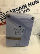 Cosy & Light 13.5 Tog Duvet, Super King RRP £69