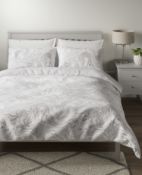 Cotton Rich Jacquard Bedding Set, King Size RRP £89