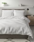 Cotton Rich Jacquard Bedding Set, Double RRP £49.50