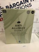 Anti Allergy 13.5 Tog Duvet, King Size RRP £69