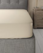 Smart & Smooth Egyptian Cotton 400 Thread Count Deep Fitted Sheet, Double RRP £39.50