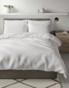 Easycare Cotton Blend Jacquard Bedding Set, Double RRP £49.50
