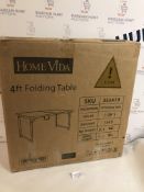 Home Vida 4ft Folding Table