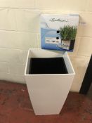 Lechuza Premium Cubico 40cm Self Watering 75cm Tall Planter Pot RRP £129.99