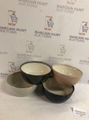 Set of 4 Porcelain Amberley Bowls