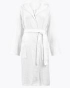 Pure Cotton Muslin Dressing Gown, 12-14 RRP £35
