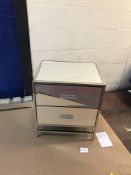 Skylar Luxury Bedside Table (small crack/ chip on side, see image) RRP £179
