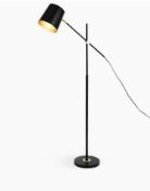 Emmett Angle Floor Lamp Antique Brass RRP £99