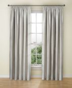 Faux Silk Pencil Pleat Blackout Curtains RRP £79