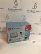 Motorola MBP846CONNECT Video Baby Monitor with 4.3" Handheld Parent Unit RRP £79.99