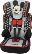 Nanja Beline Group 1/2/3 Highback Booster Car Seat, Disney Mickey RRP £49.99